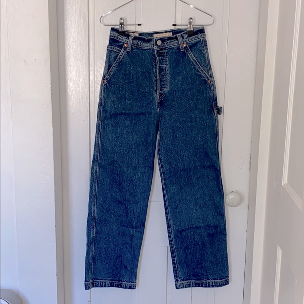 Levis Ribcage Straight Utility Jean